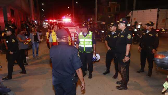 MPH y Policía Nacional realizaron operativo sorpresa en locales de Mariátegui y El Palmo 