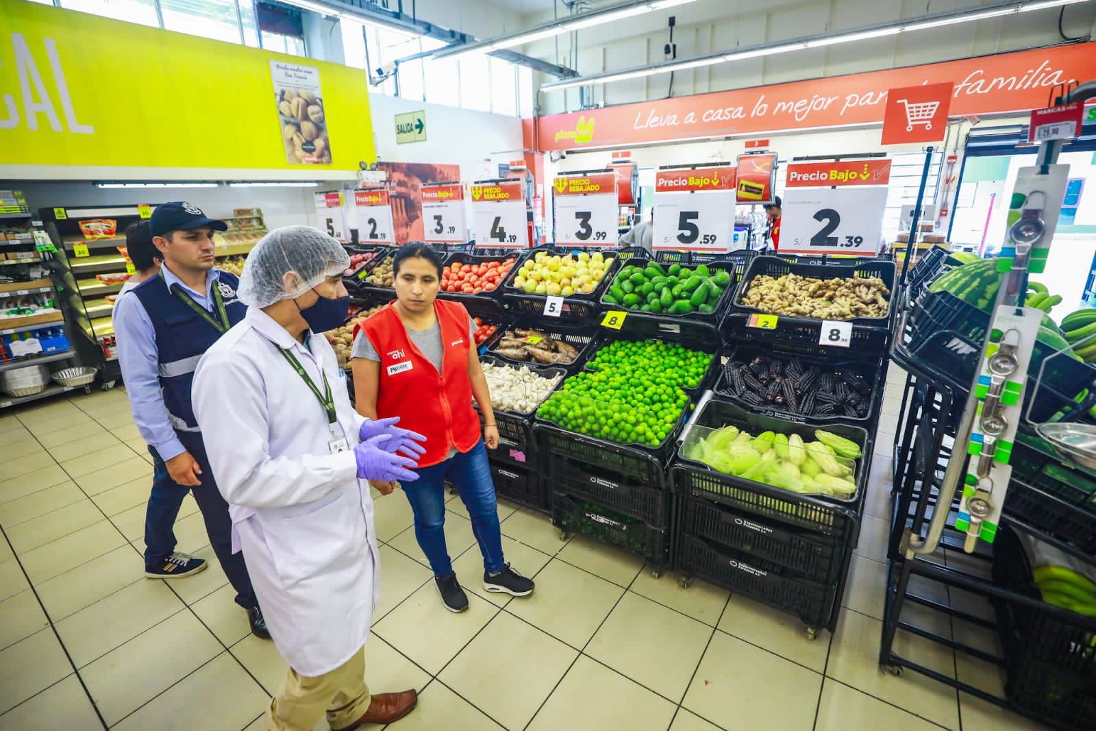 Reforzamos el control sanitario en supermercados ante alerta de productos con altas cantidades de pesticidas