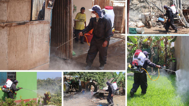 Municipio realizó fumigación previniendo enfermedades infecciosas