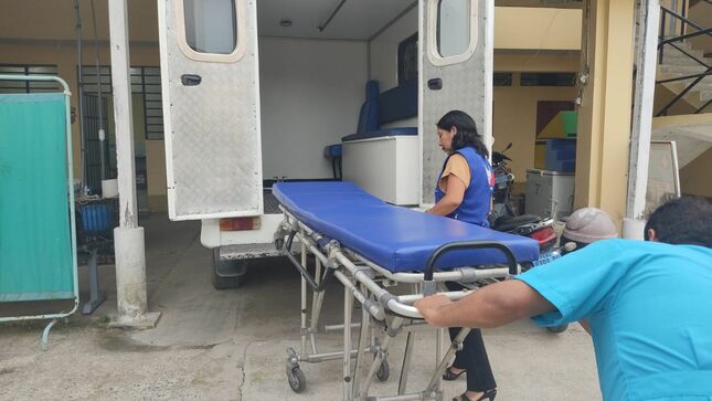 Situación de ambulancia de Luyando, Tingo María, Huánuco