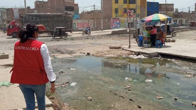 Contraloría advierte riesgos en salud de población por aniegos en Leonardo Ortiz