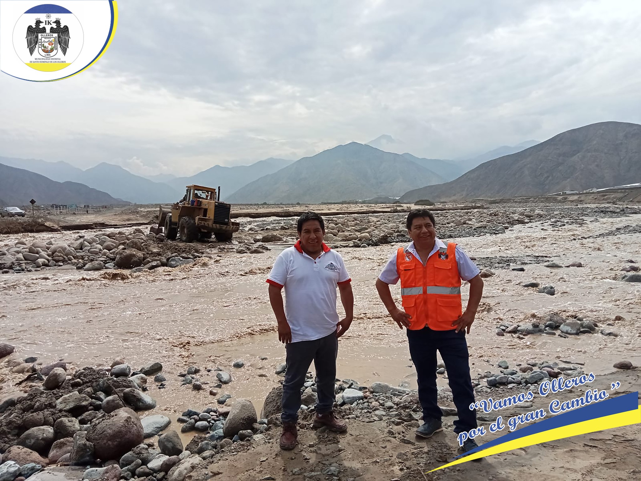 zonas afectadas y viene realizando limpieza con maquinarias