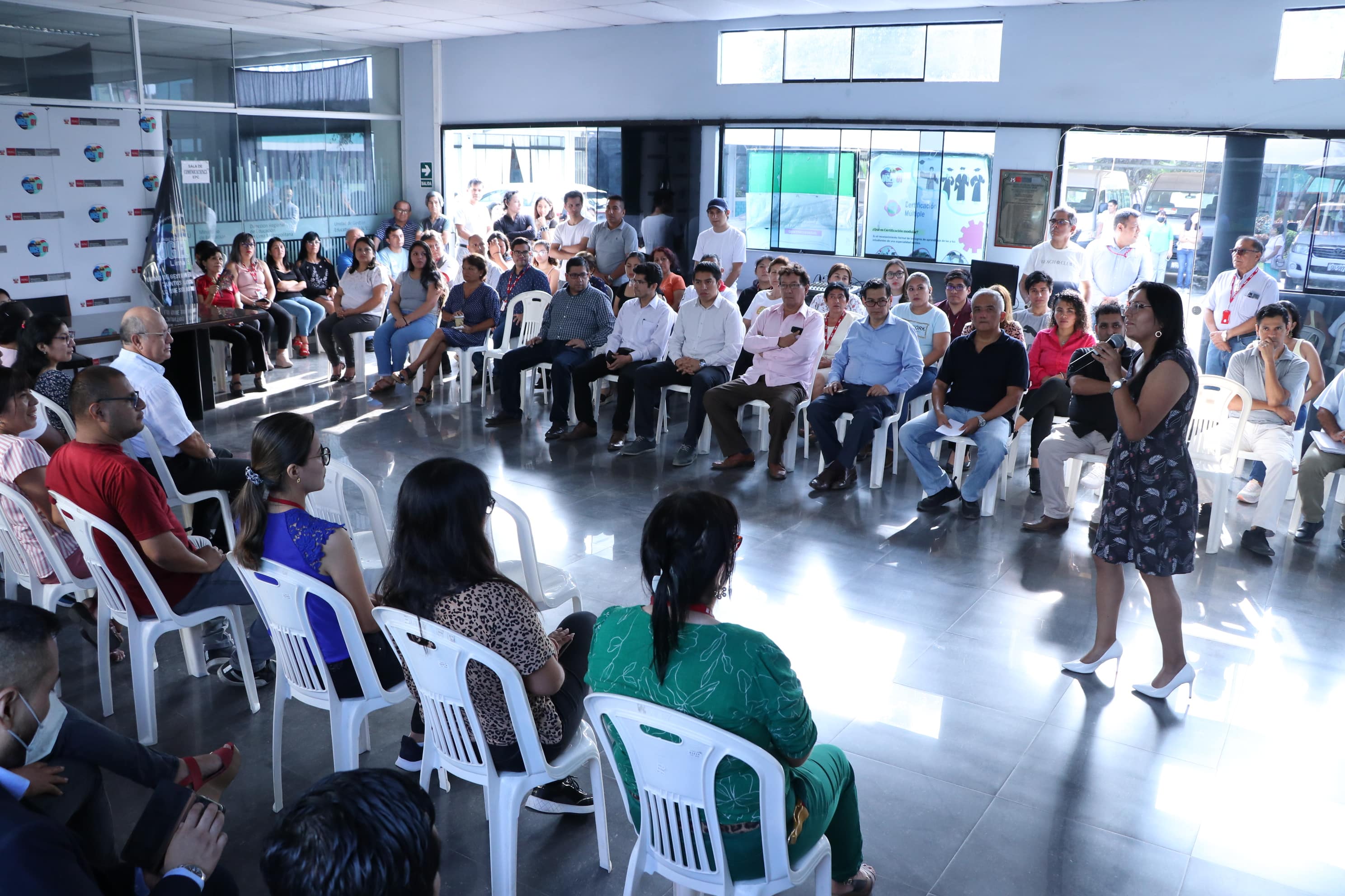 Trabajadores de Ugel Uno recibieron charlas contra la Corrupción