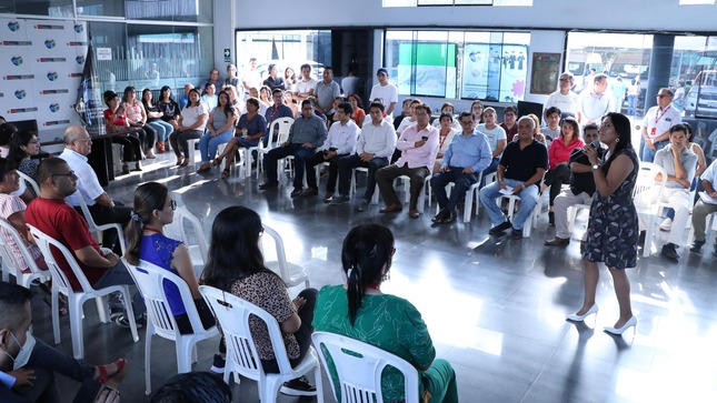 Trabajadores de Ugel Uno recibieron charlas contra la Corrupción