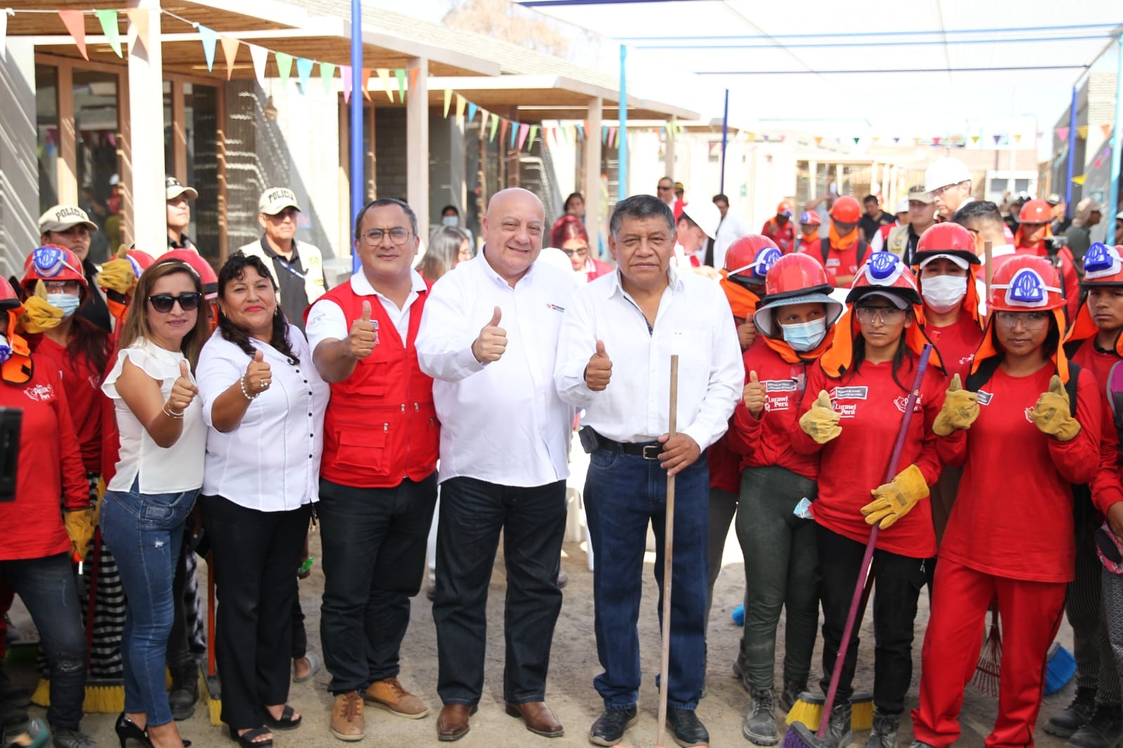Ministro Adrianzén: Programa Lurawi Perú inicia intervenciones en Ica que generarán más de 1400 empleos temporales en esa región
