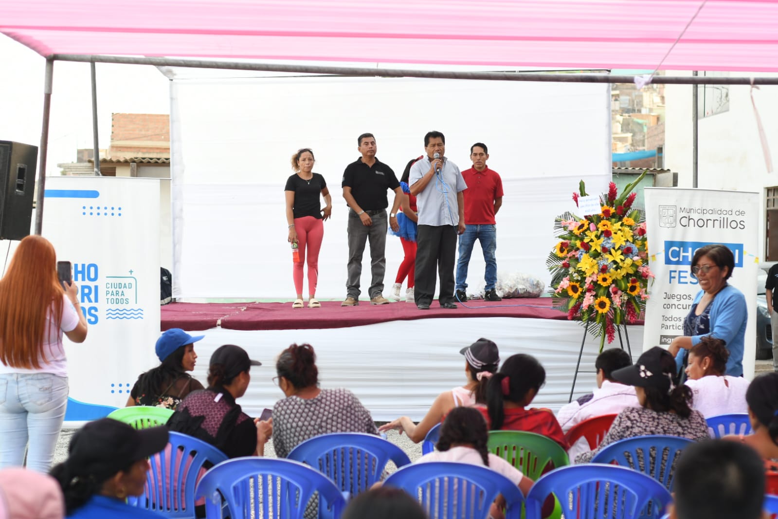 Municipalidad de Chorrillos se hizo presente en la celebración por los 30 años