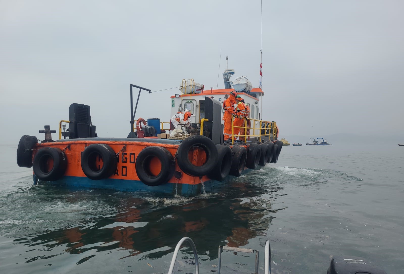 nueva presencia de hidrocarburos en el área del Terminal Multiboyas 2
