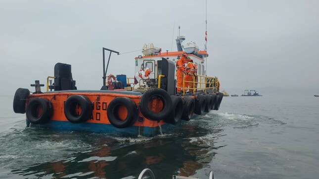 nueva presencia de hidrocarburos en el área del Terminal Multiboyas 2 