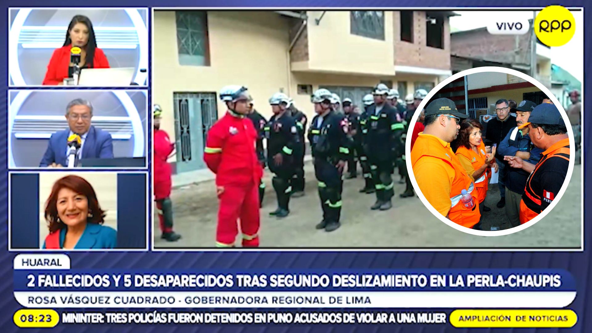 Rosa Vásquez: “Necesitamos un estudio definitivo para exponer los riesgos y evacuar a la población de La Perla”