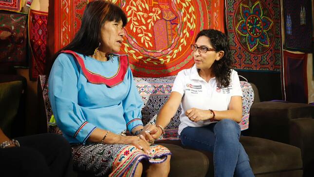 Ministra de Cultura: “Olinda Silvano no está sola”
