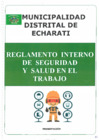 Vista preliminar de documento Reglamento Interno de Seguridad y Salud en el Trabajo