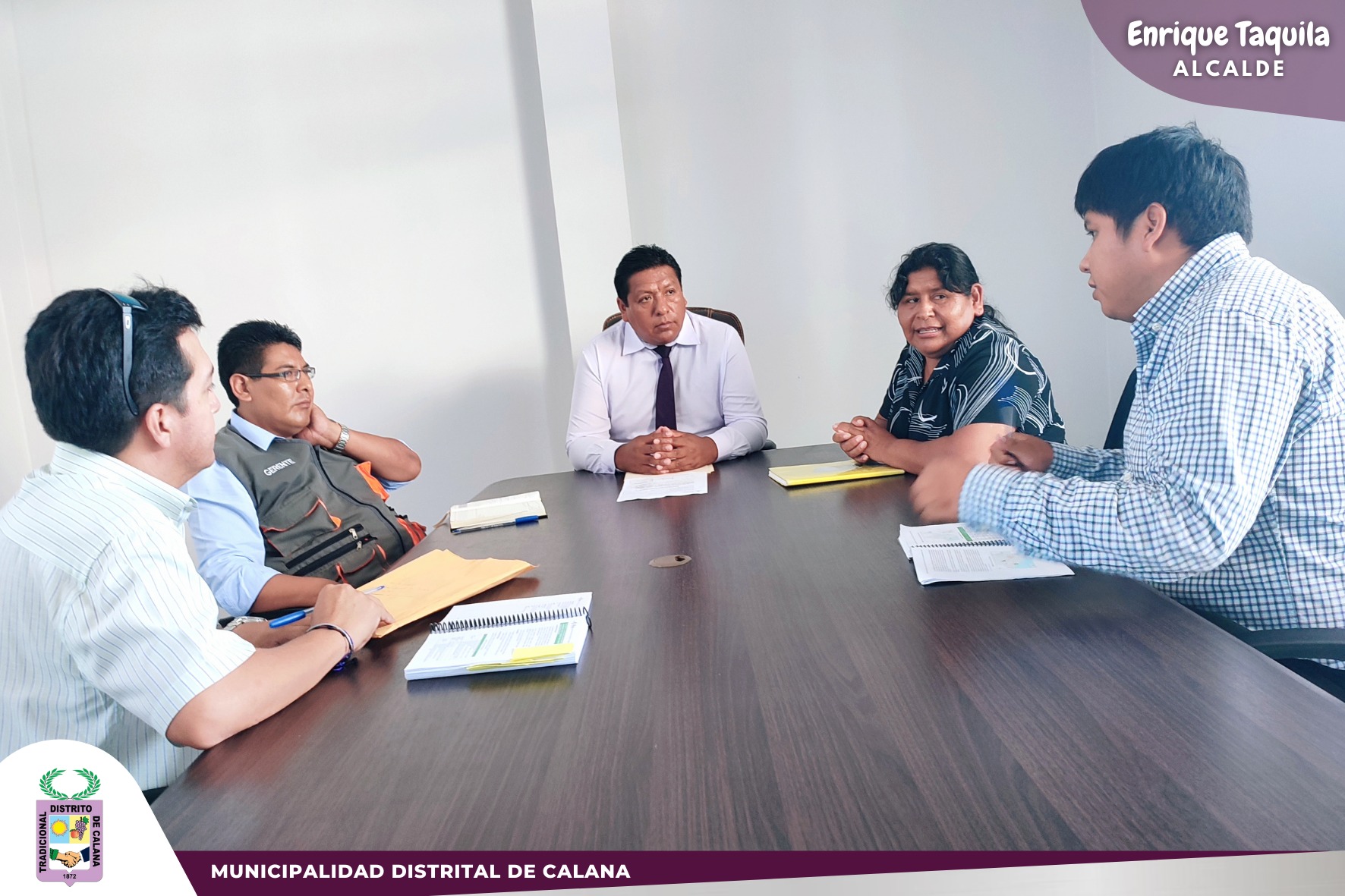 Reunión de coordinación con representantes del GRT