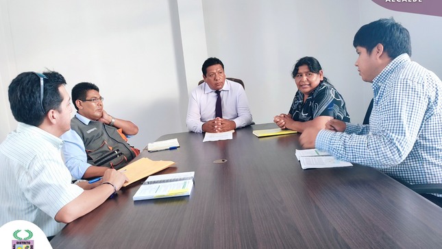 Reunión de coordinación con representantes del GRT