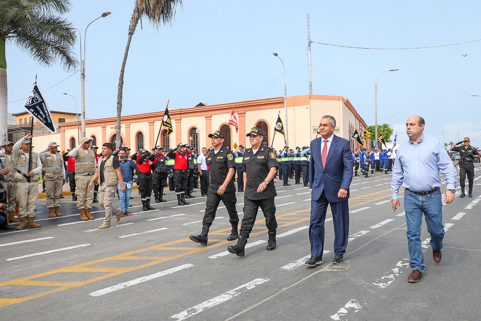 La lucha contra la inseguridad ciudadana es lo más importante en el primer puerto.