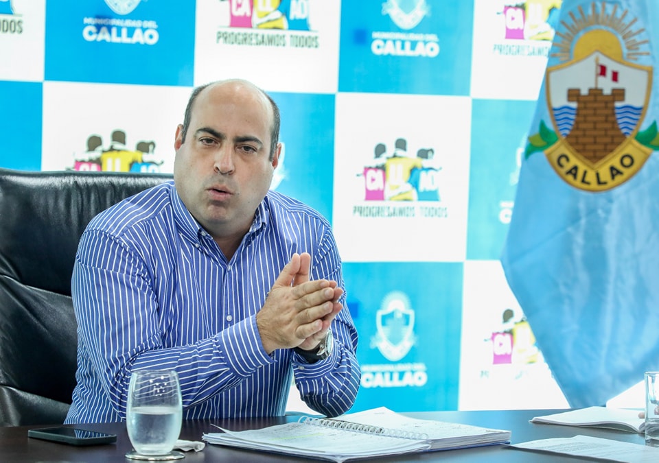 El alcalde Pedro Spadaro sostuvo una reunión con representantes de los trabajadores de Eslimp Callao