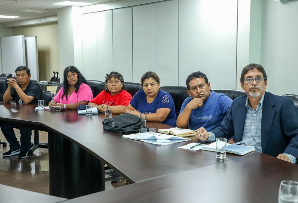 El alcalde Pedro Spadaro sostuvo una reunión con representantes de los trabajadores de Eslimp Callao