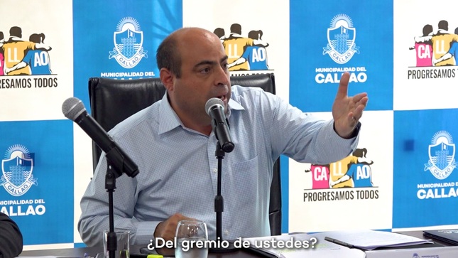 En el Callao, estamos fiscalizando a las empresas aduaneras que cometen  irregularidades.