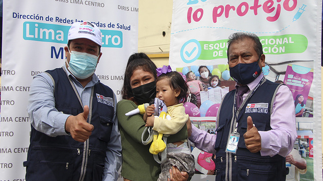 imagen1 de Lima Centro realiza lanzamiento de 4ta Jornada Nacional de Vacunación en el Hospital de San Juan de Lurigancho