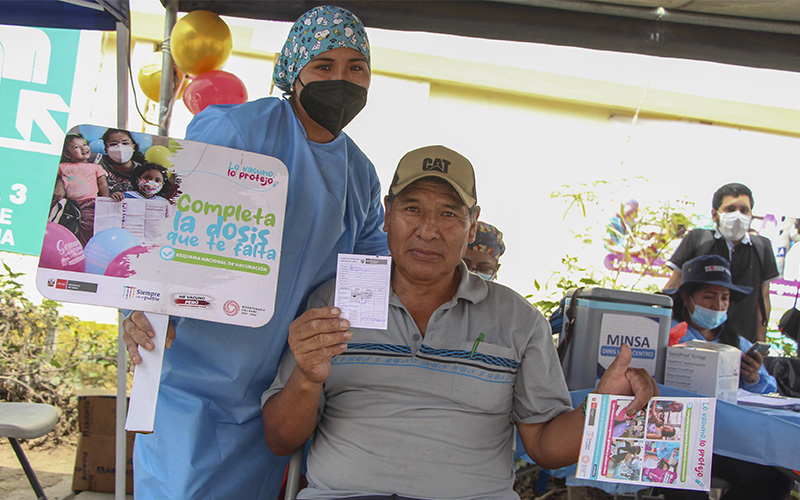 imagen2 de Lima Centro realiza lanzamiento de 4ta Jornada Nacional de Vacunación en el Hospital de San Juan de Lurigancho