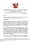 Vista preliminar de documento Resolución de la Unidad Registral 095-2023-SUNARP/ZRIX/UREG