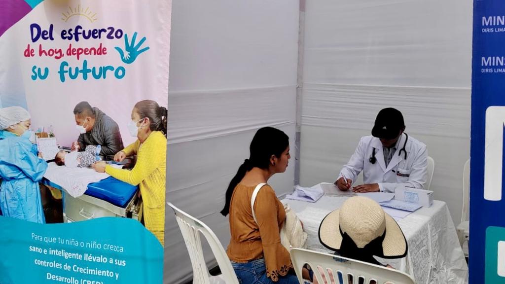 Chaclacayo: Minsa realizó campaña de salud integral por el Día de la Niña y el Niño Peruano