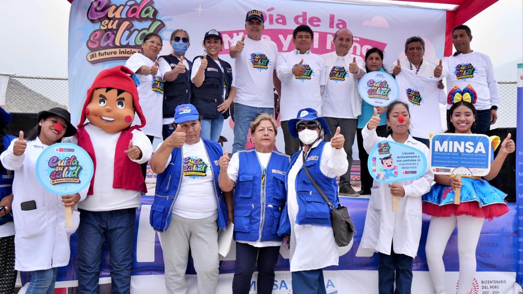 Chaclacayo: Minsa realizó campaña de salud integral por el Día de la Niña y el Niño Peruano