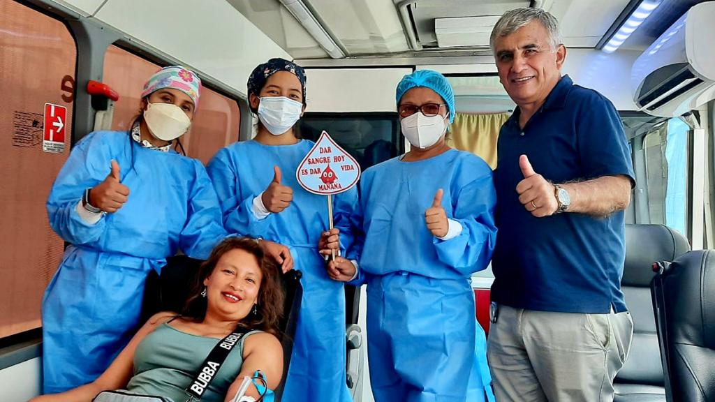 Minsa realizó cruzada solidaria para incentivar la donación de sangre