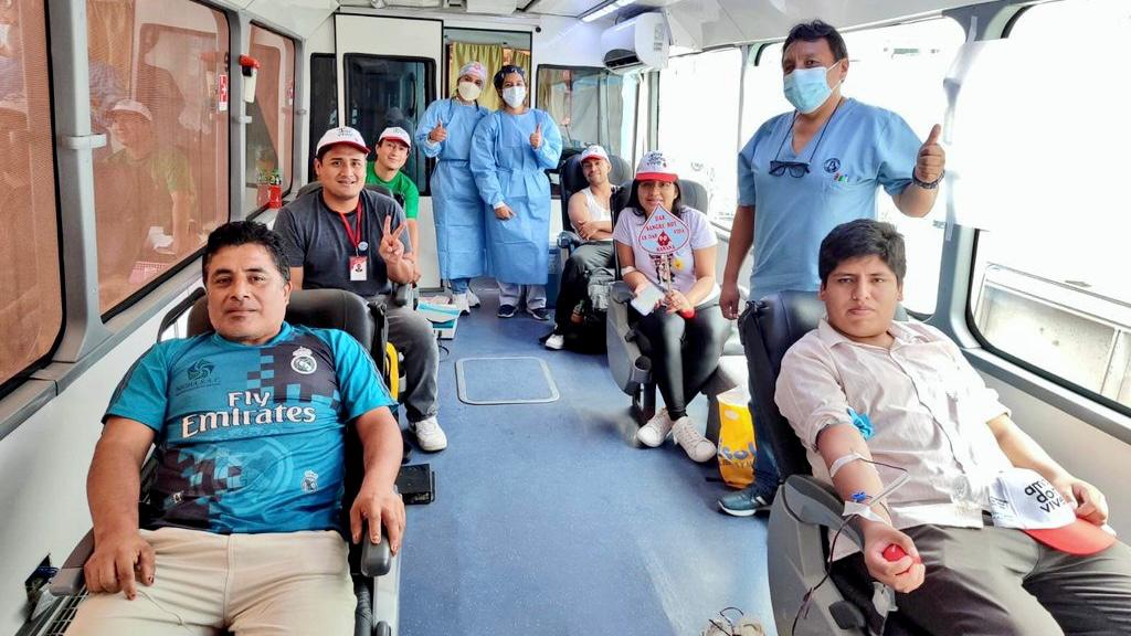 Minsa realizó cruzada solidaria para incentivar la donación de sangre