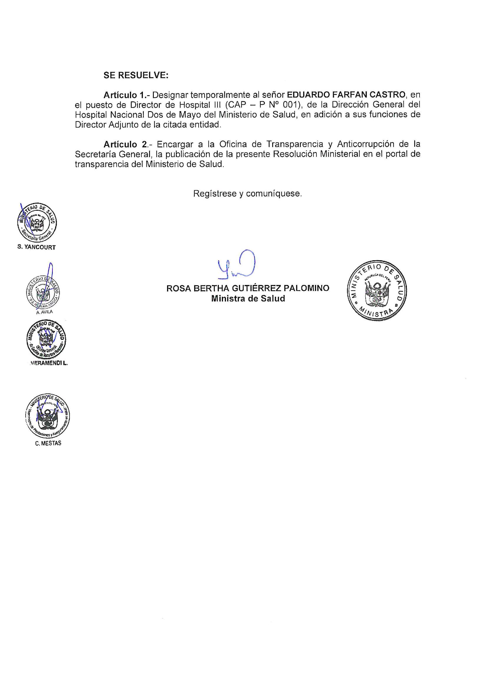 Oficina de comunicaciones