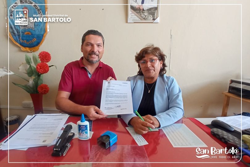 Ahora encaminamos dicho convenio interinstitucional con el colegio secundario Vรญctor Morรณn Muรฑoz, para el cual ya venimos gestionando mejoras que pronto veremos plasmadas en favor de nuestra comunidad estudiantil.