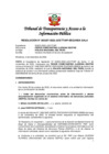 Vista preliminar de documento Resolución N° 003207-2022-JUS-TTAIP-SEGUNDA SALA