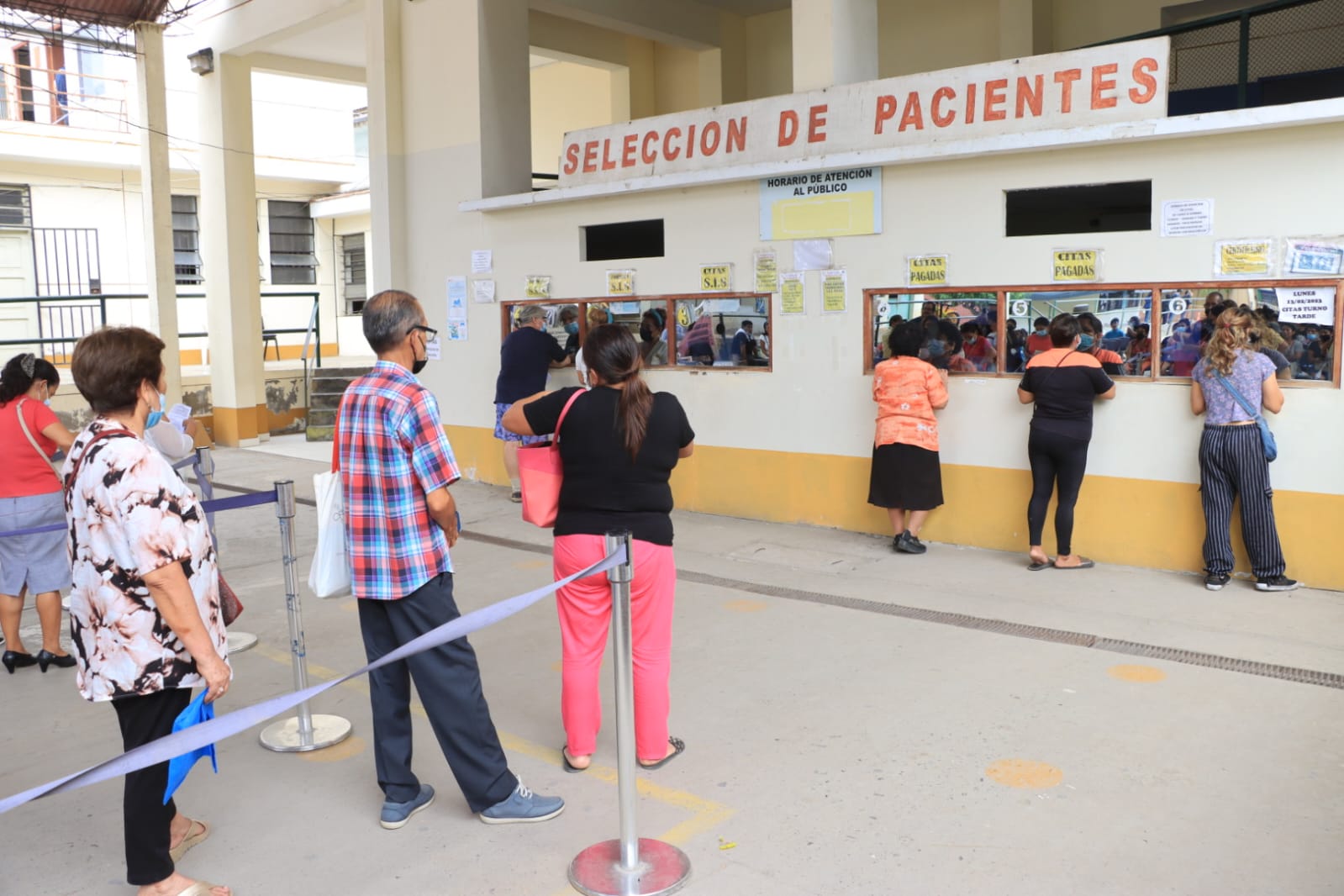 Pacientes harán menos colas y ahorrarán tiempo gracias a la ampliación del horario de atención de los hospitales regional docente y belén