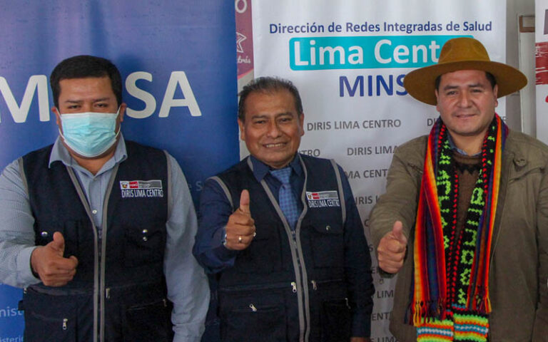 3 de Más de 500 integrantes de la Central Única de Rondas Campesinas del Perú participan en campaña de salud en Lima Centro