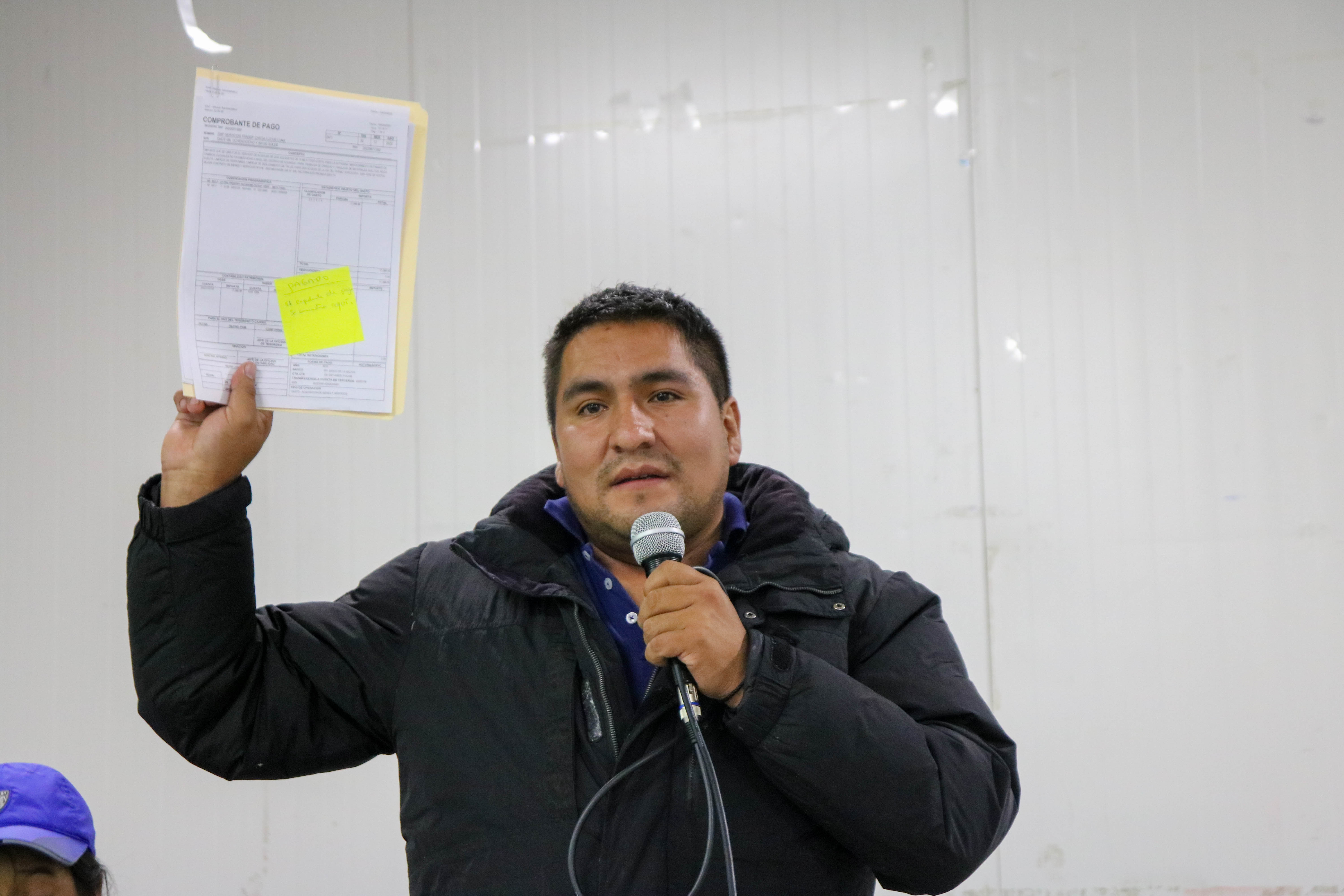 Informe de 100 días de gestión municipal.