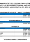 Vista preliminar de documento CRONOGRAMA DE ENTREVISTAS CAS II JEC -JER