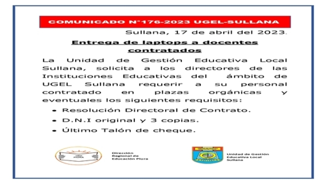 Comunicado N°176