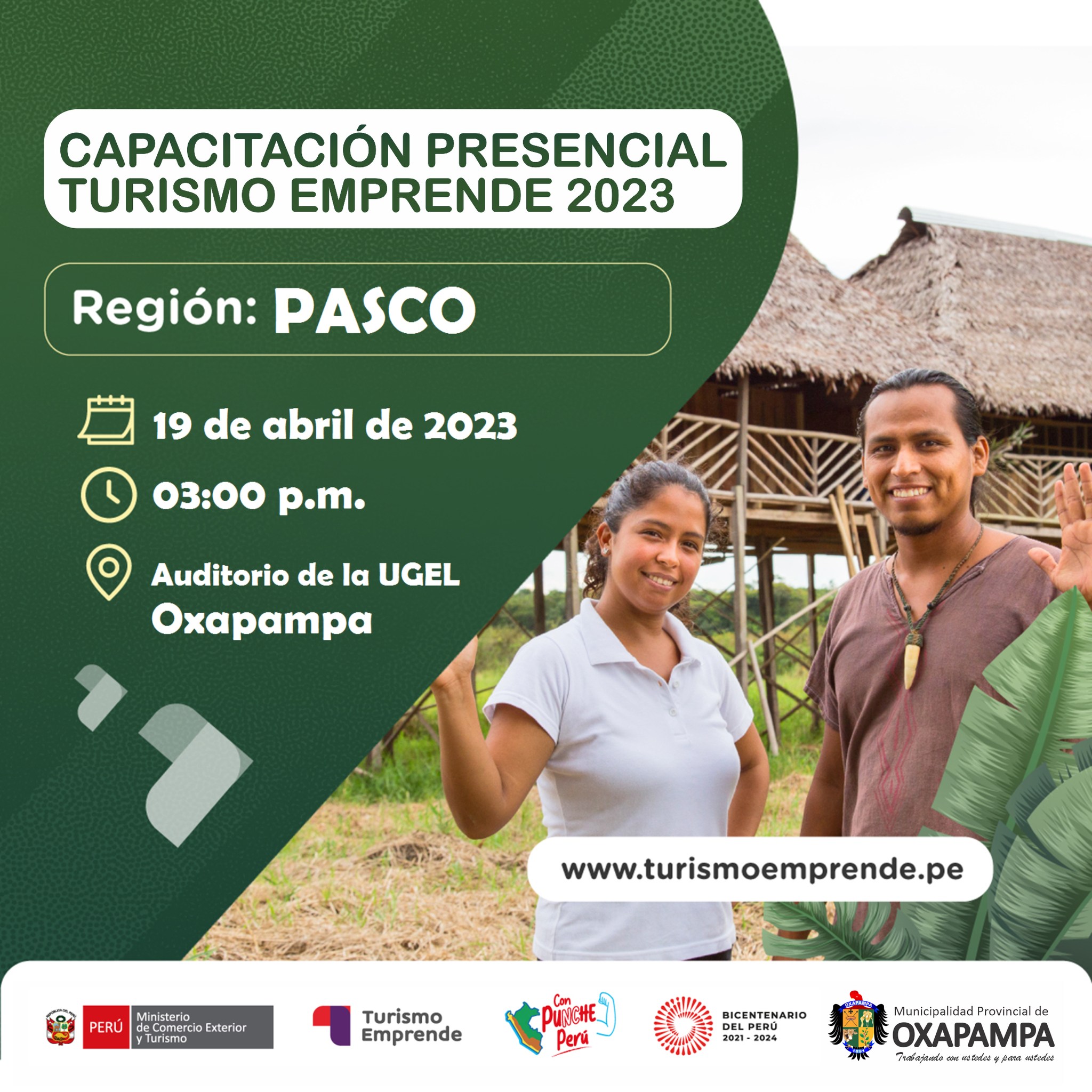 Capacitacion Presencial Turismo Emprende 2023