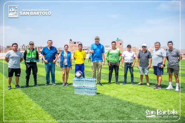 Inicio del Campeonato de la Liga de Fรบtbol de San Bartolo