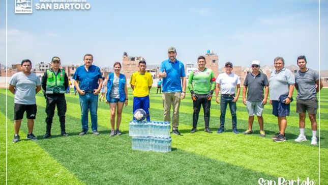 Inicio del Campeonato de la Liga de Fútbol de San Bartolo