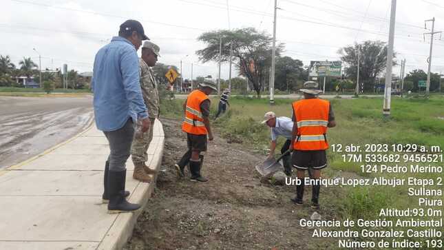 LA MUNICIPALIDAD PROVINCIAL DE SULLANA REALIZÓ CAMPAÑA DE REFORESTACIÓN
