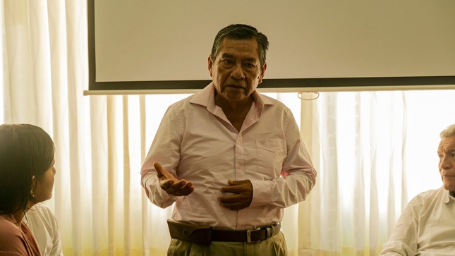 ALCALDE ING. MARLEM MOGOLLÓN MECA PRESENTA A NUEVO GERENTE MUNICIPAL 