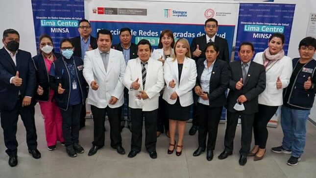 1 de  Nombran a Percy Rojas Rojas como Director General de la Diris Lima Centro