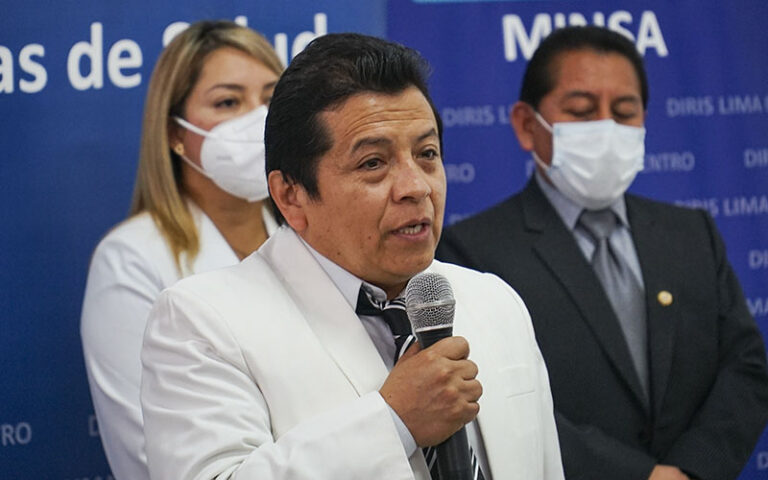 4 de Nombran a Percy Rojas Rojas como Director General de la Diris Lima Centro