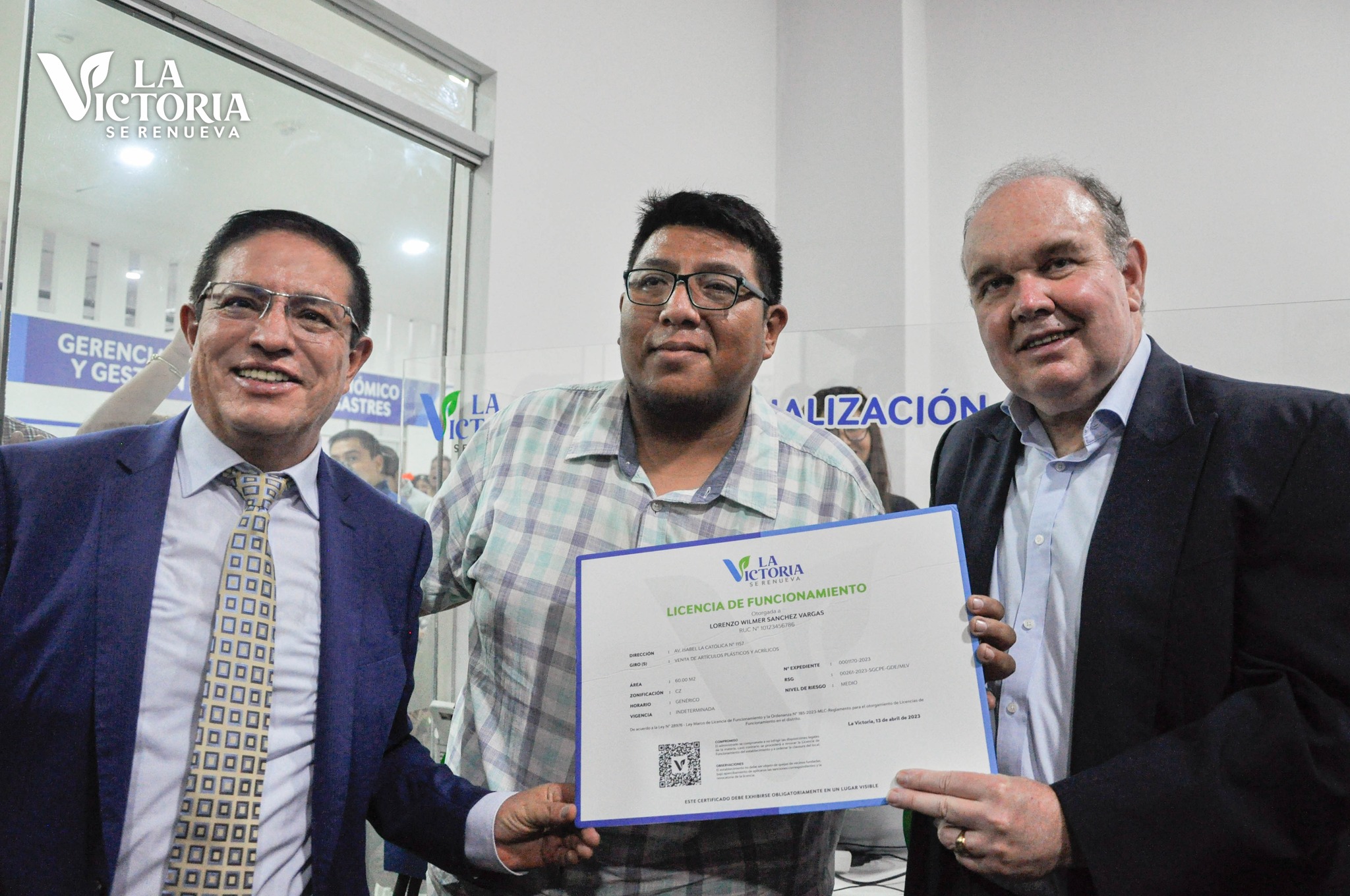 Inauguración Oficina Descentralizada municipal en Centro Comercial GAMMA 3