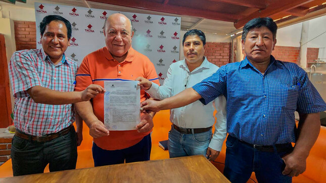 GRT y Candarave firman convenio de cooperación institucional  