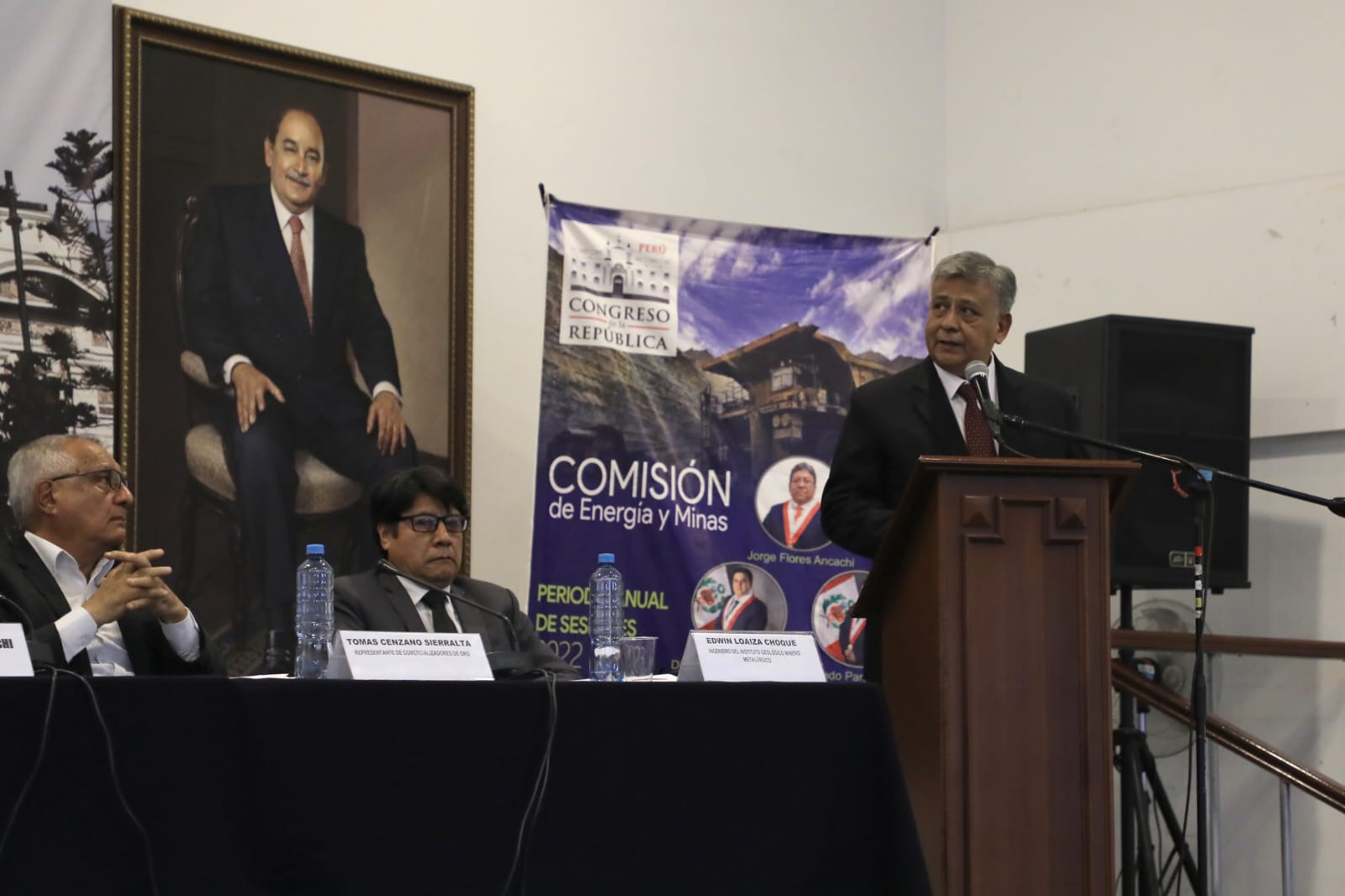 Gerencia de Explosivos y Pirotécnicos de la SUCAMEC participó en Foro: “Minería a Pequeña Escala” organizado por el Congreso de la República