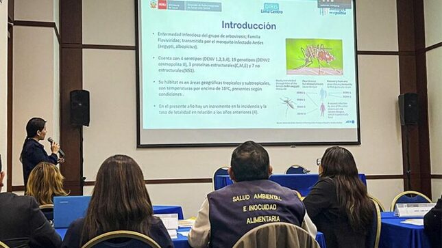 1 de Diris Lima Centro participa del taller de evaluación 2022 y programación POI 2023 de dengue a nivel nacional