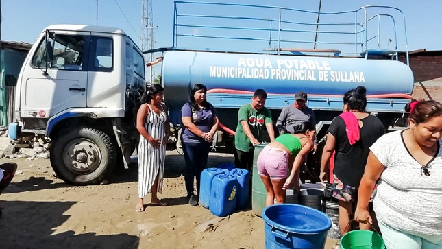 LA MUNICIPALIDAD DE SULLANA REALIZA ASISTENCIA A POBLADORES