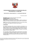 Vista preliminar de documento Resolución de la Unidad Registral 119-2023-SUNARP/ZRIX/UREG