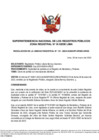 Vista preliminar de documento Resolución de la Unidad Registral 121-2023-SUNARP/ZRIX/UREG